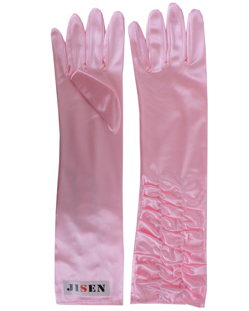 JISEN Lady Wave Pleated F...