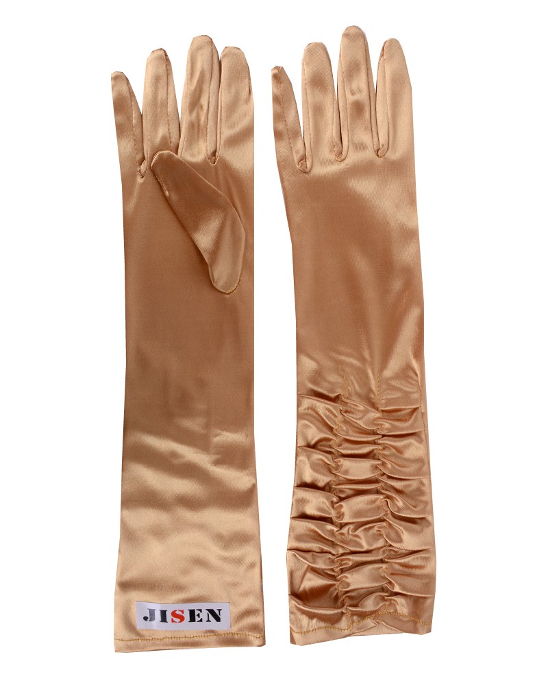 JISEN Lady Wave Pleated F...