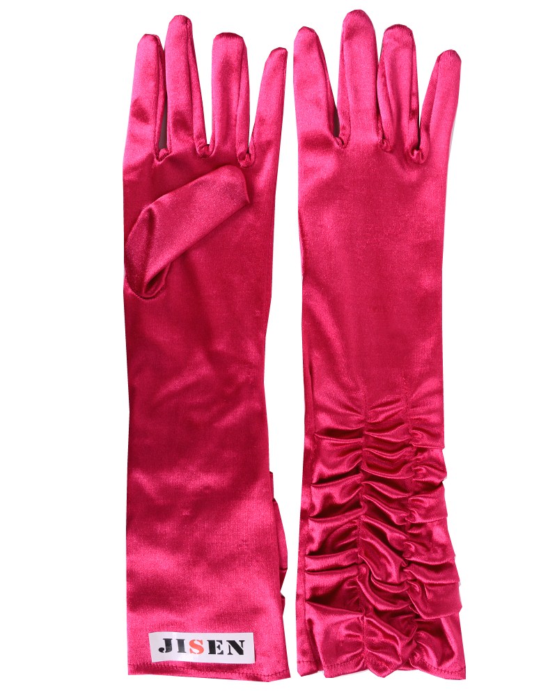 JISEN Lady Wave Pleated F...