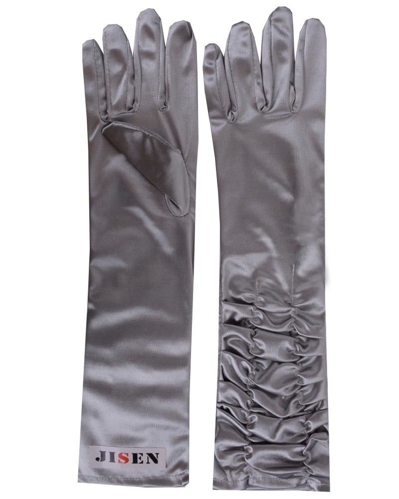 JISEN Lady Wave Pleated F...