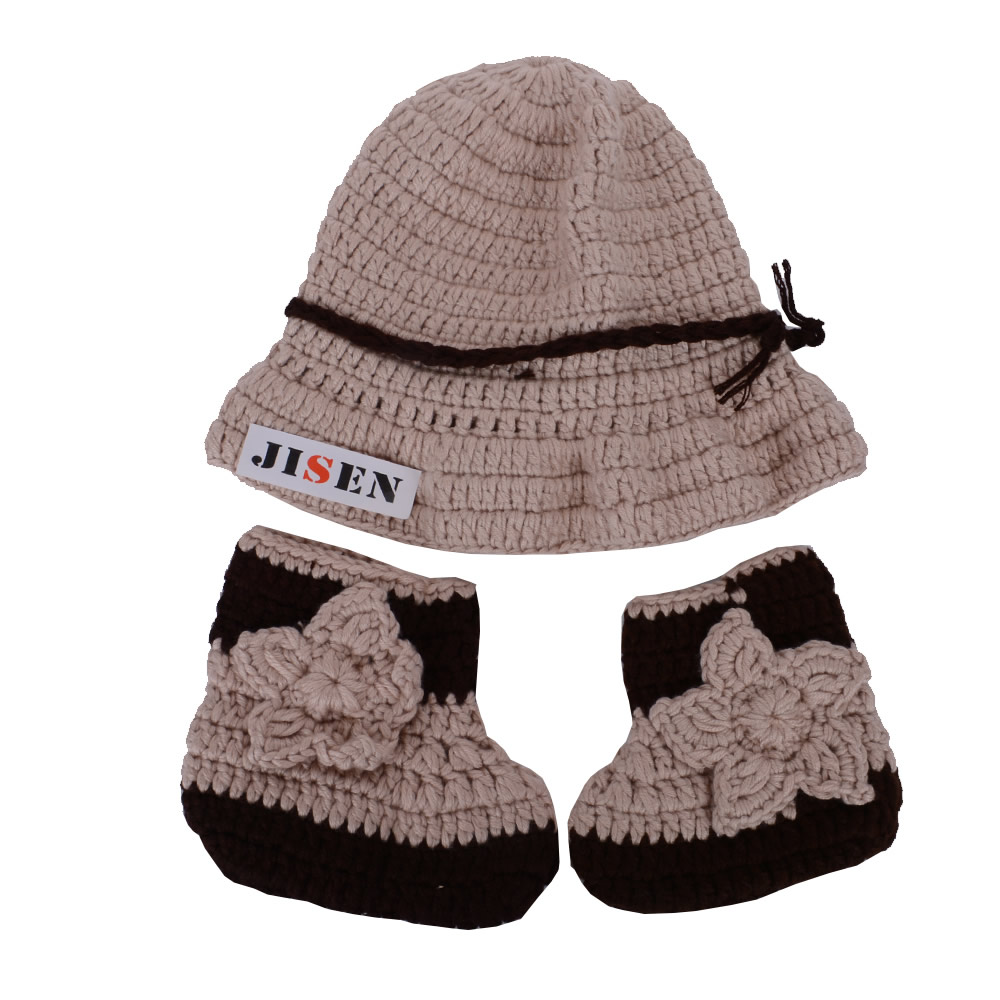 JISEN Newborn Handmade Cr...