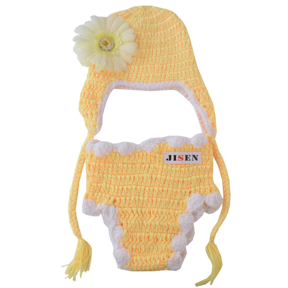 JISEN Newborn Handmade Cr...