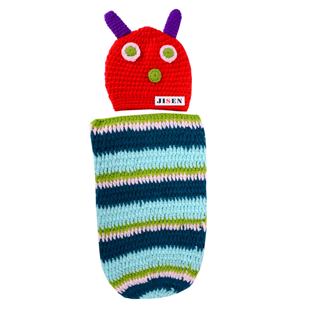 JISEN Newborn Handmade Cr...