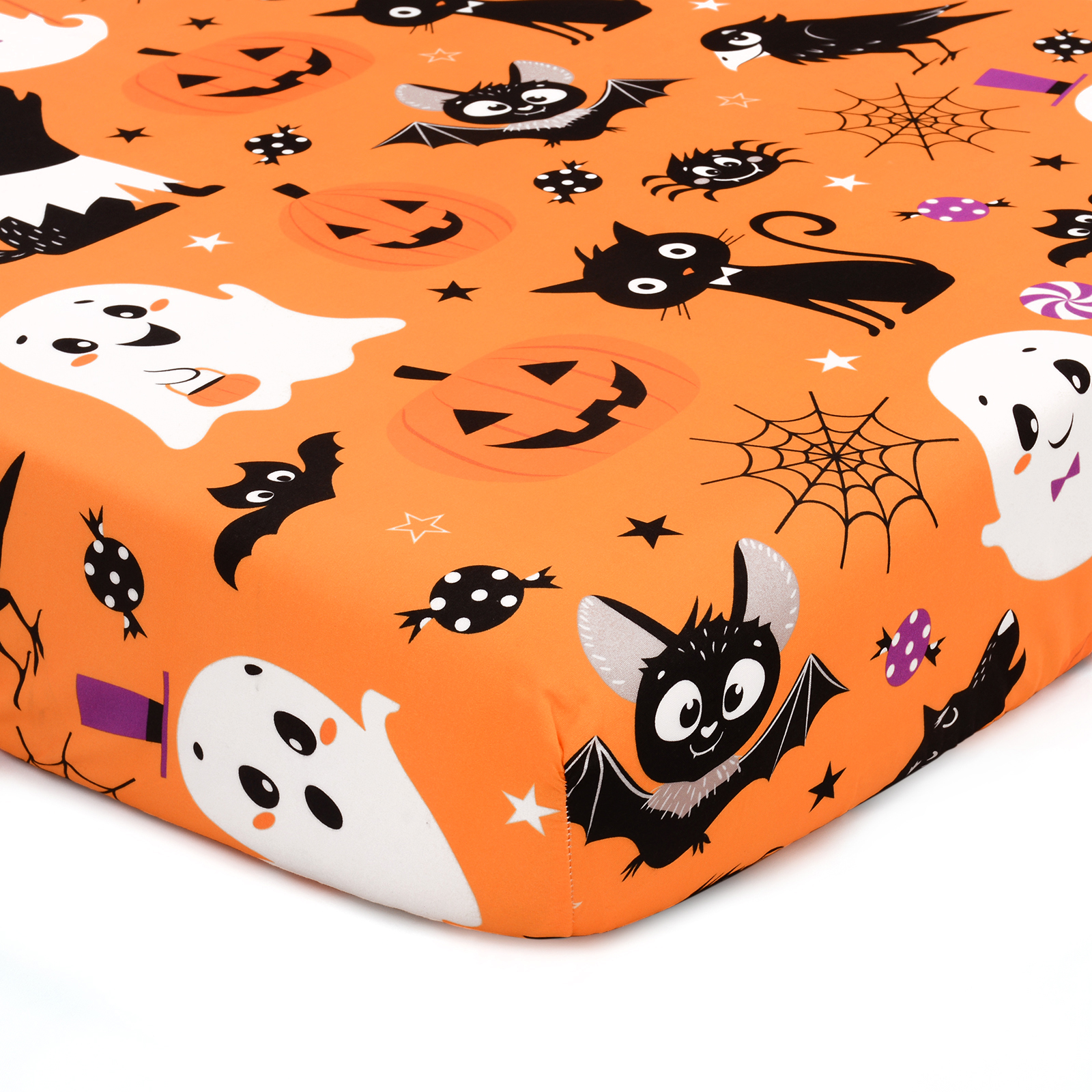 JISEN Halloween Crib Shee...